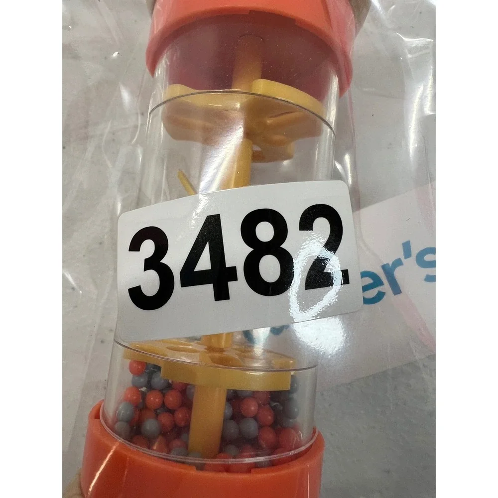 Carters Wooden Rainmaker Rattle Toy Apple Pear Fruit Sensory Bead Shaker 68232